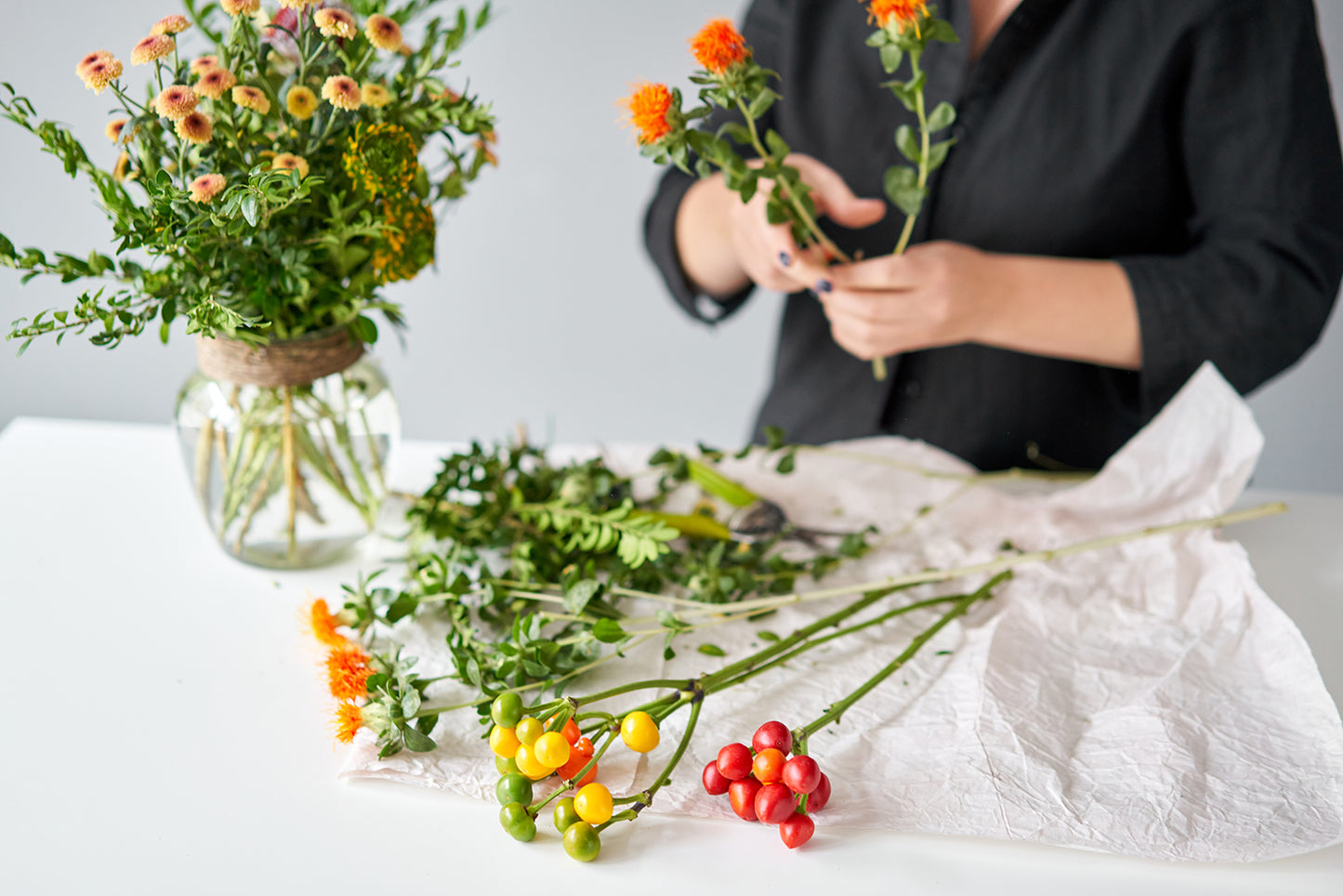 "Harvest Season" Floral Arranging Class