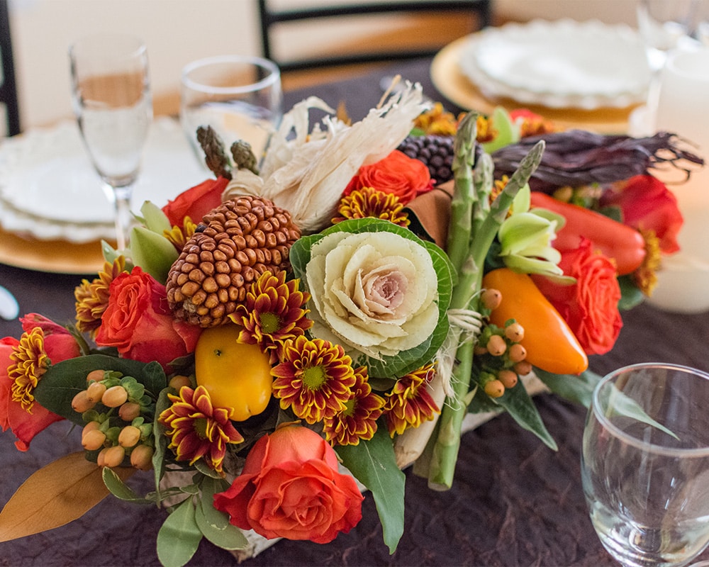 Thanksgiving Centerpiece Floral Design Class
