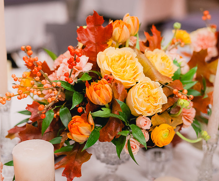 Thanksgiving Centerpiece Floral Design Class