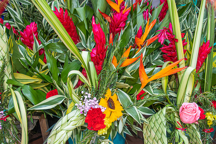 "Hawaiian Tropicals" Floral Design Class