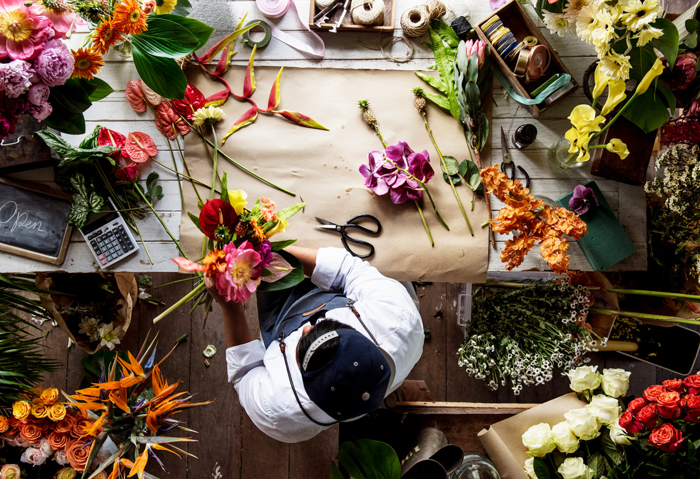 "Hawaiian Tropicals" Floral Design Class