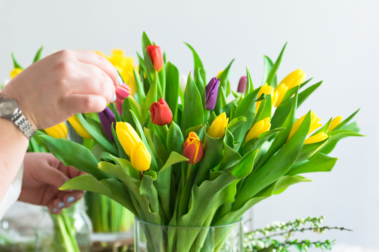 Spring Tulips Floral Design Workshop
