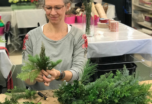 DIY Holiday Wreath Workshop II
