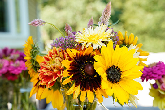 Sunflowers! The Floral Design Class