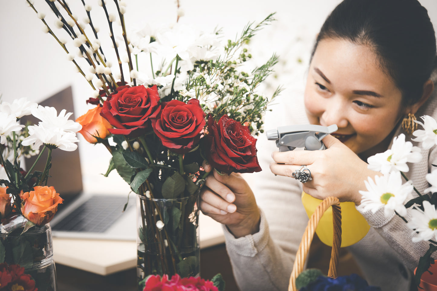 Valentine's Day Flower Arranging Class