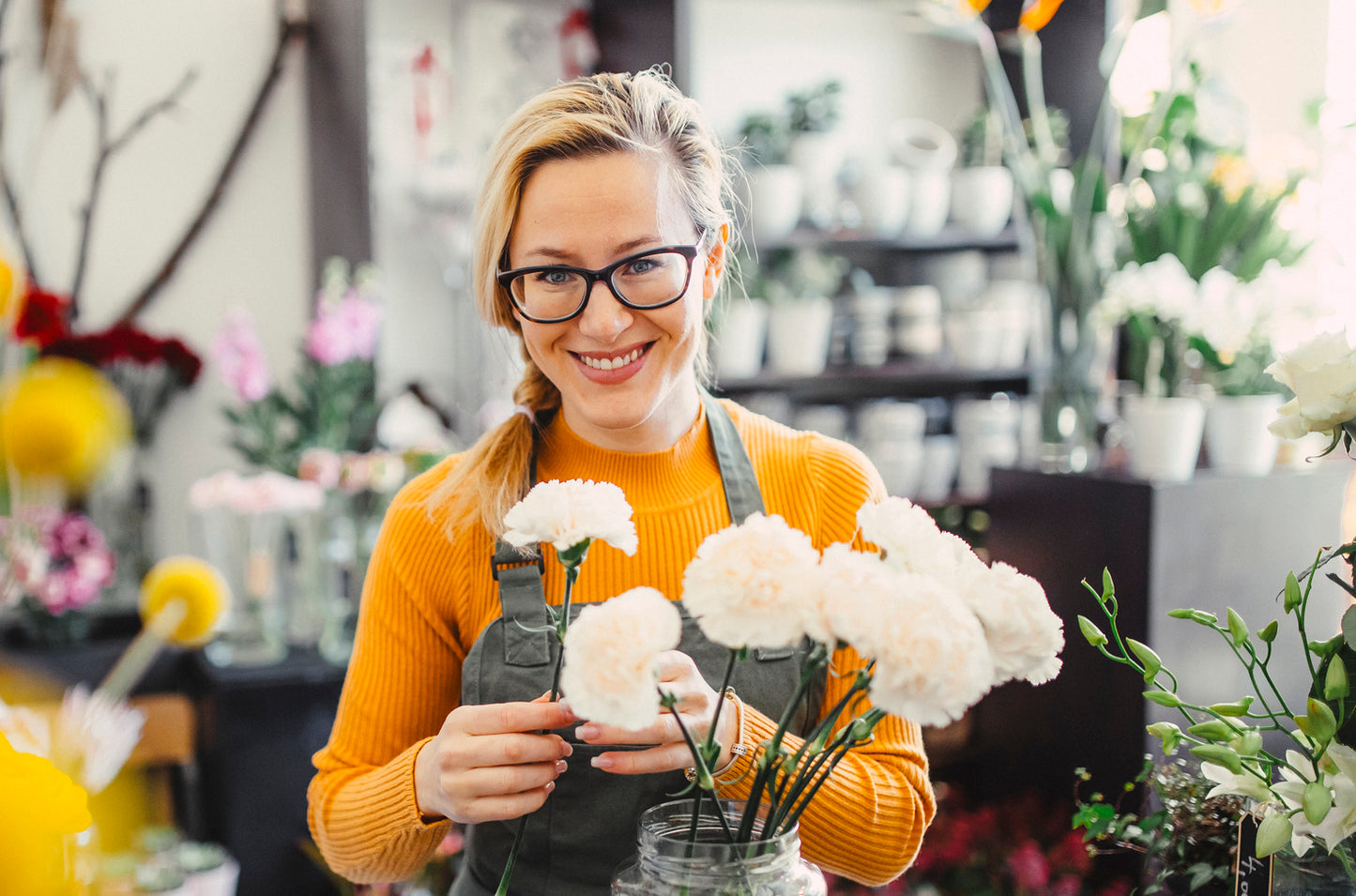 Snow White Floral Design Workshop